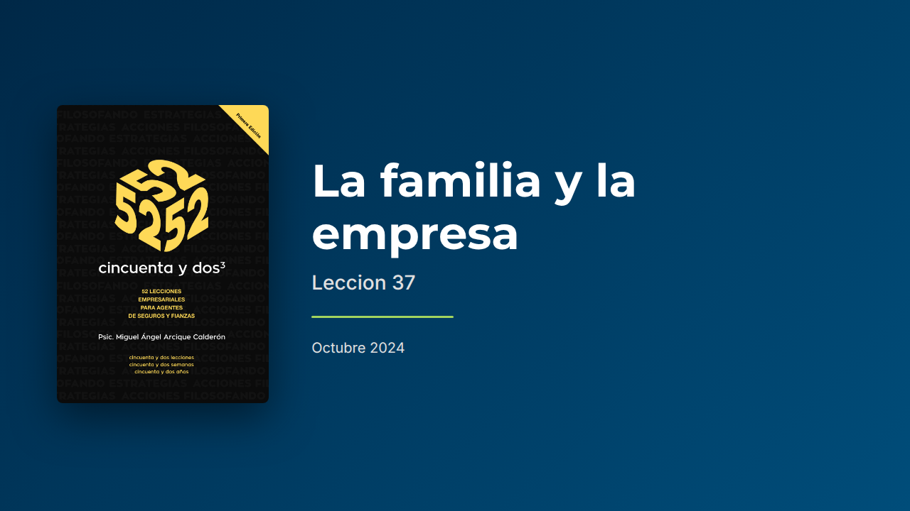 La familia y la empresa