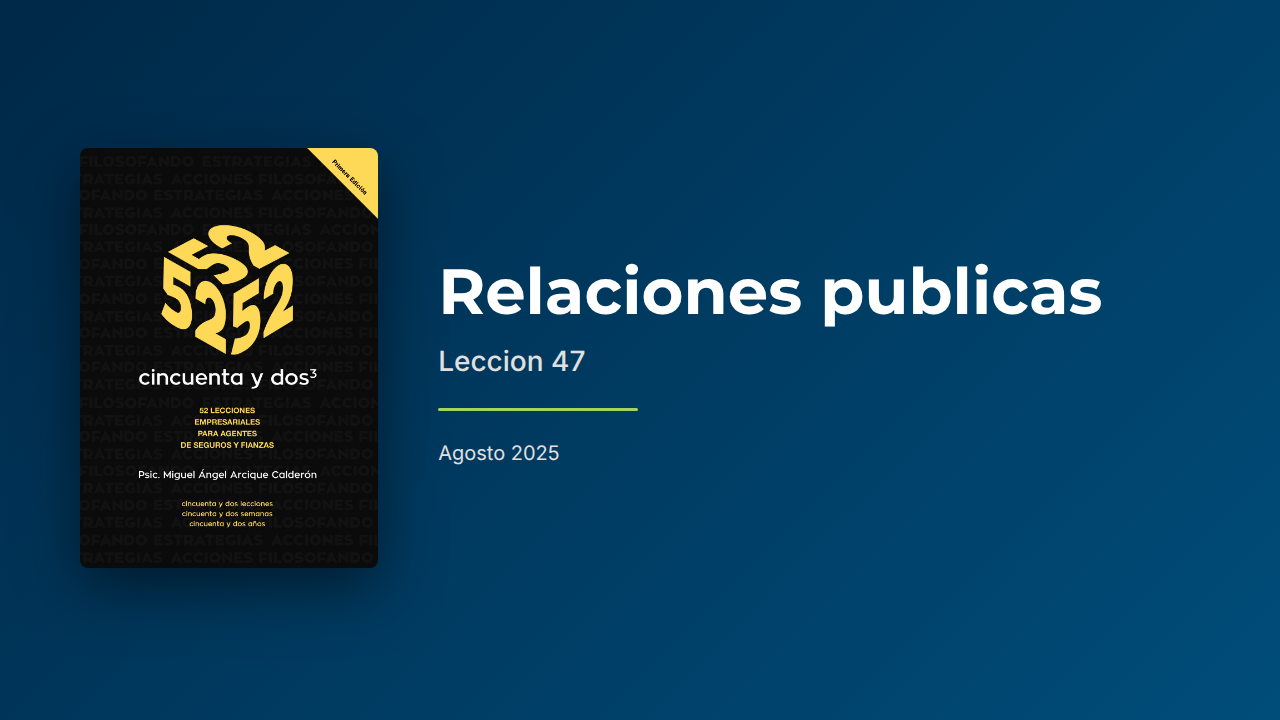 Relaciones Públicas